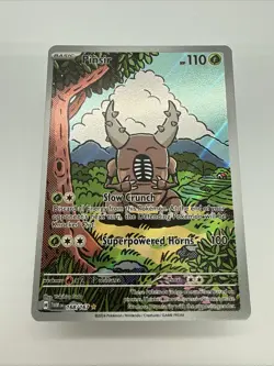 Pokemon Pinsir TCG Scarlet & Violet Twilight Masquerade Holo Card 168/167 IR ger - Image 1