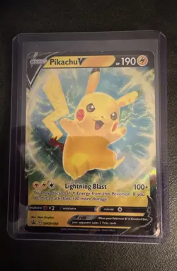 Pikachu V SWSH198 SWSH: Sword & Shield Promo Cards Holo - Image 1