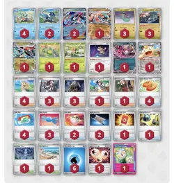 Mega Greninja ex Dragapult ex 60 Card Post Rotation Pokemon Deck Ready To Play - Image 2