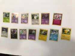 13 Pokemon Card Lot 2015 Breakthrough Set Common Uncommon Bundle TCG Cards - Image 1