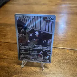 Houndour 204/197 Illustration Rare Obsidian Flames Pokemon Holo NM - Image 2