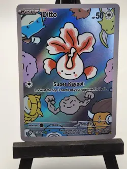 Ditto (Goldeen) - Holo Foil - After Skool Hobby Series 2 Fan Art- Pokemon - Image 1