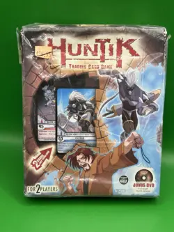 Brand New! HunTik Trading Card Game & Bonus DVD - Image 1