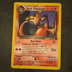 Dark Charizard 21/82 Team Rocket Unlimited Holo Rare 80 HP 1999 English WOTC - Image 1