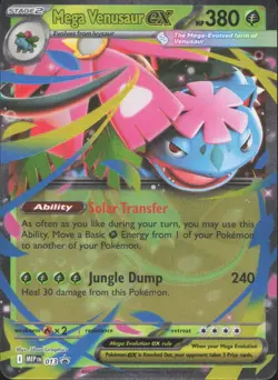 Pokemon Mega Venusaur ex 013 Holo Promo ME: Mega Evolution Promo Near Mint - Image 1