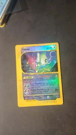 Celebi 145/144 Skyridge Reverse Holo Pokemon Tipo Cristallino Crystal type - Image 1