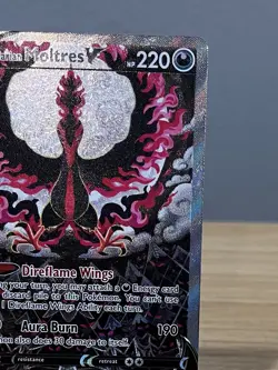 Galarian Moltres V 177/198 Chilling Reign Alternate Art Rare Pokemon Card NM-M - Image 3