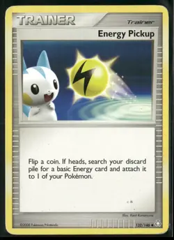 Energy Pickup 132/146 Uncommon Legends Awakened Pokemon Damaged - Image 1