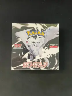 Pokemon Japanese White Flare Booster Box SV11W FACTORY SEALED - Image 2