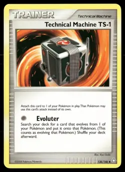 Technical Machine TS-1 136/146 Uncommon Legends Awakened Pokemon LP - Image 1