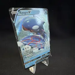 Pokemon Kyogre V 037/159 Ultra Rare Holo SWSH Crown Zenith English 230HP - Image 2