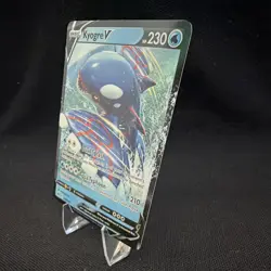 Pokemon Kyogre V 037/159 Ultra Rare Holo SWSH Crown Zenith English 230HP - Image 3