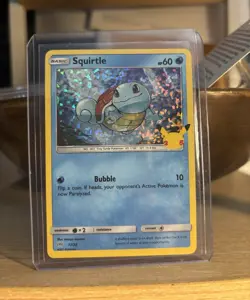 The Pokemon Company Squirtle Holo McDonald's 25th Anniversary 017/025 EN - Image 1