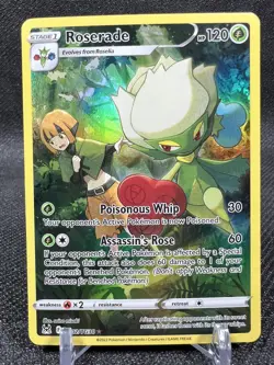 Pokemon Roserade - SWSH11: Lost Origin Trainer Gallery TG02/TG30 / Ultra Rare - Image 1