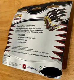 Nintendo Pokemon TCG Lost Thunder Mini Portfolio Set 2 Packs Giratina Promo 2018 - Image 1