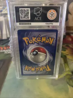 Chansey Holo Base Set 003/102 Ace Graded 4 Pokemon Card WOTC 1999 Vintage TCG - Image 2