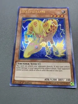 Yu-Gi-Oh! Wattgiraffe Ultra Rare 1st Edition DUOV-EN064 HP - Image 1