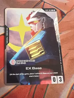 EX Base EXBP-005 Gundam TCG Bandai Card Games Fest 25-26 Stamped Exclusive Promo - Image 1