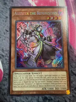 Aleister the Reminiscent CORI-EN015 Chaos Origins Yu-Gi-Oh 1st Edition NM - Image 1