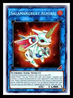 Salamangreat Almiraj BLHR-EN054 Secret Rare 1st Edition Yugioh 2346 - Image 1