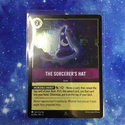 Disney Lorcana The Sorcerer's Hat 65/204 Cold Foil Into The Inklands - Image 1