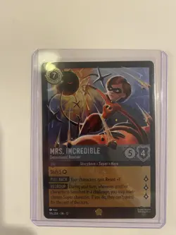 Ravensburger Disney Lorcana TCG Mrs. Incredible 195/204 Legendary Foil EN - Image 1