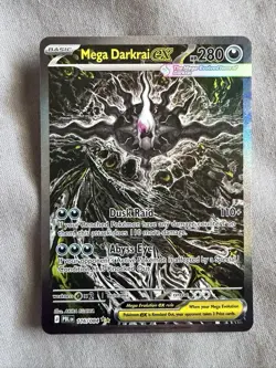 Pokemon TCG Mega Darkrai EX SIR 116/084 Pitch Black Near Mint English Pack Fresh - Image 1