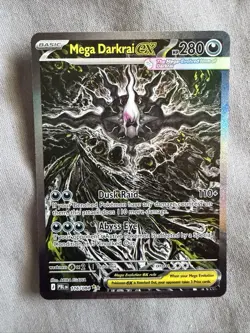 Pokemon TCG Mega Darkrai EX SIR 116/084 Pitch Black Near Mint English Pack Fresh - Image 3