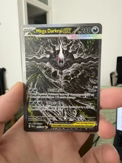 Pokemon TCG Mega Darkrai EX SIR 116/084 Pitch Black Near Mint English Pack Fresh - Image 1