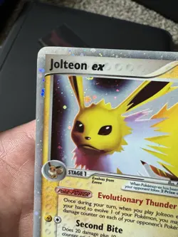 Pokemon Jolteon ex 109/113 EX Delta Species Holo Rare EX 2005 Stage 1 - Image 2