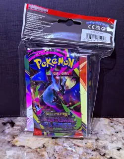 Pokemon TCG Mini Portfolio w/ Phantasmal Flames Booster Pack 10 Cards Charizard - Image 1