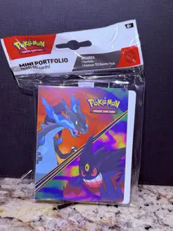 Pokemon TCG Mini Portfolio w/ Phantasmal Flames Booster Pack 10 Cards Charizard - Image 2
