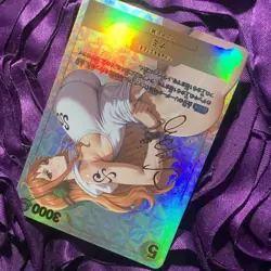 NAMI ONE PIECE FANTASIES MANGA WAIFU ACG Anime Holo Girl Card - Image 4