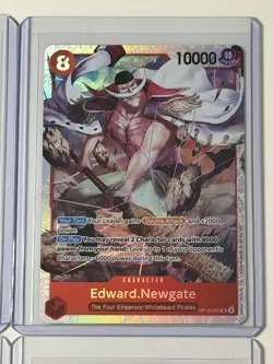 Edward.Newgate OP16-003 The Time Of Battle 4 Foil Card Play Set Lot One Piece - Image 3