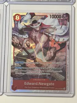 Edward.Newgate OP16-003 The Time Of Battle 4 Foil Card Play Set Lot One Piece - Image 5