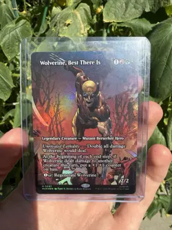 Wolverine, Best There Is (Source Material Card) NM FOIL, Magic The Gathering - Image 1