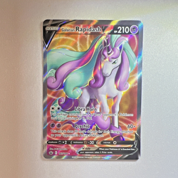 Pokemon Trading Card: Galarian Rapidash V 167/198 Chilling Reign UR Holo - Image 1