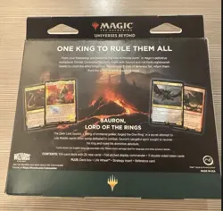MtG Lord of the Rings: Tales of Middle Earth Commander Deck Hosts of Mordor NEW! - Image 2