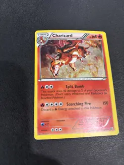 Pokemon TCG Legendary Treasures Charizard 19/113 Holo Rare English Stage 2 - Image 1