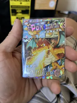 Pokemon non-TCG Chinese Mengka 2 NT Eif Burst Card Cracked Ice Dragonite #011 - Image 1