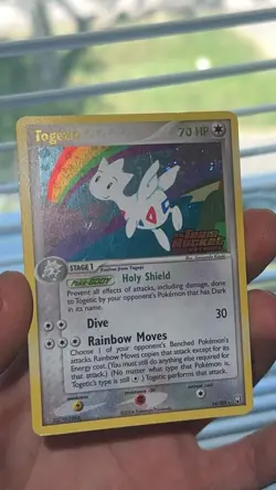 Togetic- Team Rocket Returns Holo. Stamped Holo Card. LP. Pokemon. Rare Card! - Image 1