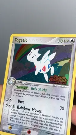 Togetic- Team Rocket Returns Holo. Stamped Holo Card. LP. Pokemon. Rare Card! - Image 4