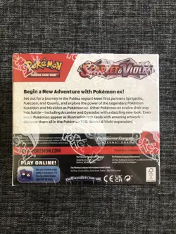 Pokemon TCG Scarlet and Violet Base Set Booster Box Factory Sealed Mint No Tears - Image 3