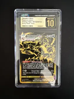 CGC 10 Eternatus Vmax Sv122/sv122 Shiny Vault Holo Pokemon Pristine - Image 1