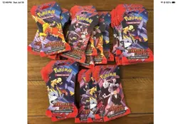 Pokemon Scarlet & Violet: Destined Rivals Sleeved Booster Pack lot of 10 - Image 1