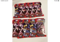 Pokemon Scarlet & Violet: Destined Rivals Sleeved Booster Pack lot of 10 - Image 2