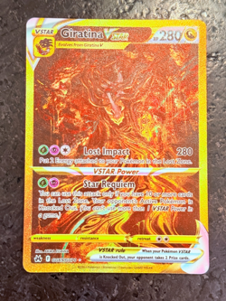 Pokemon TCG Giratina VSTAR GG69/GG70 Crown Zenith - Image 1