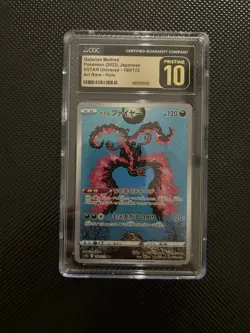 Galarian Moltres Pokemon Japanese VSTAR 190/172 Art Rare - Holo CGC Pristine 10 - Image 1