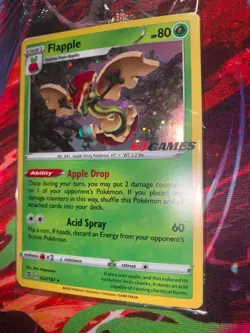 Pokemon TCG Flapple EB Games 022/192 SEALED in mint condition - Image 2