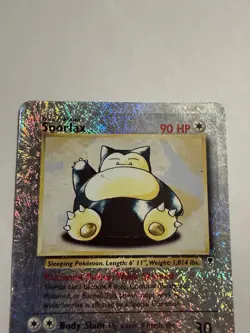 Pokemon Snorlax 64/110 Legendary Collection Reverse Holo DAMAGED - Image 2